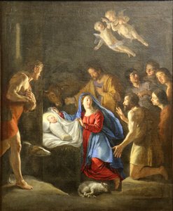 Adoración de los pastores de Philippe de Champaigne